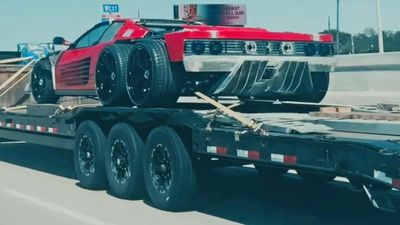 Someone Is Building a Ferrari Testarossa 6x6 and We Have Questions