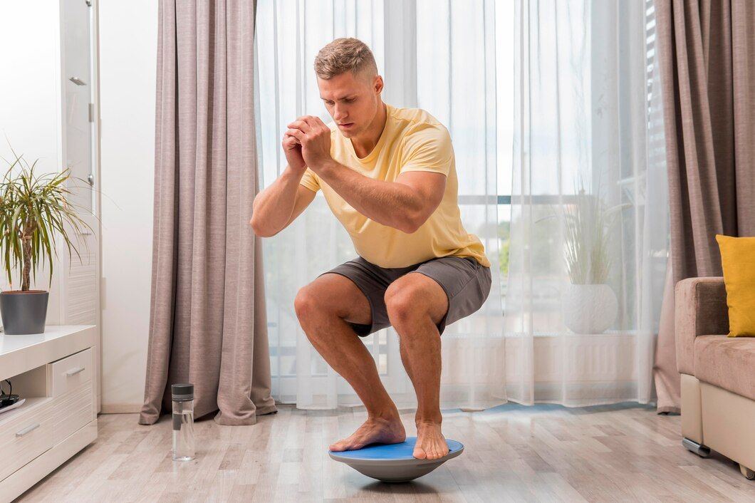 J/fit Balance Pods Set Of 4 – Foot Fitness & Stability Training, Textured For Massage
