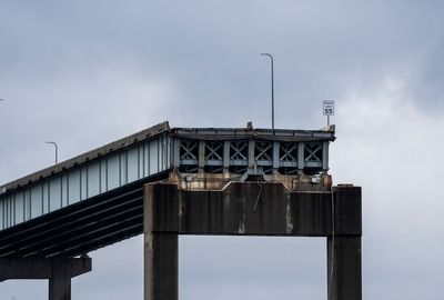 Road work inspector who leaped to safety during Baltimore bridge collapse to file claim