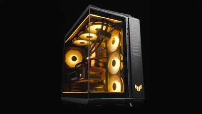 Asus jumps on the "fish tank" PC case bandwagon — GT502 Horizon combines a militarized theme with lots of tempered glass