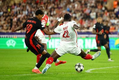 Barcelona stunned by Monaco after Lamine Yamal’s first Champions League goal