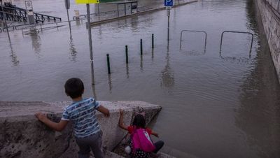 Watch: Hungary’s Danube River bursts banks as flooding reaches parliament in Budapest