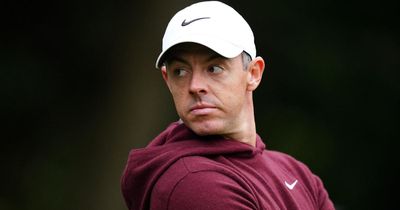 Rory McIlroy breaks club and putts left-handed in ‘rollercoaster’ opening round