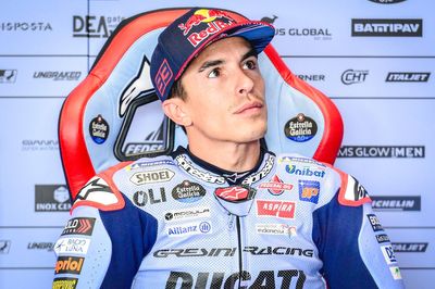 Emilia Romagna MotoGP: Marquez leads Martin in damp/dry first practice