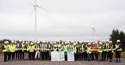 Wind farm capable of powering 53,000 homes officially opens