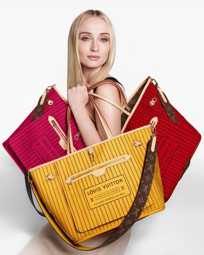 Sophie Turner Shows Off the Many Sides of Louis Vuitton's New Handbags in a New Campaign