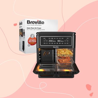 I tested the Breville Halo Flexi Air Fryer and it's the thing to upgrade to if you need more cooking space - here's why