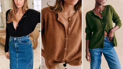 Sezane's Gaspard cardigan is the answer to all autumn dressing dilemmas - I've got it in several colours and love it