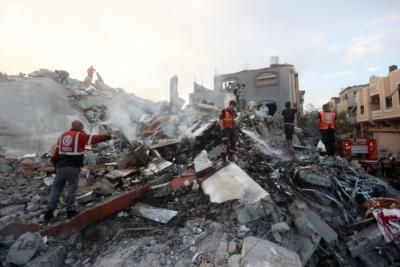 14 Dead In Israeli Airstrike On Beirut Residential Building