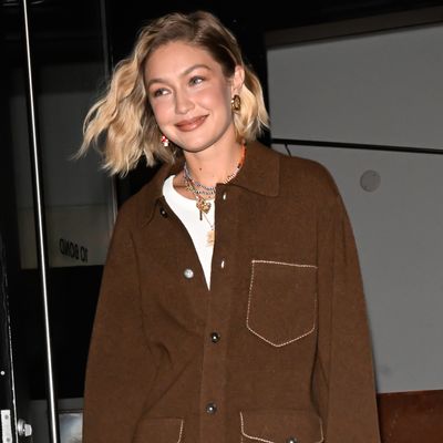 Gigi Hadid Casually Reveals Her Mom Style Involves Camo Print and Trucker Hats