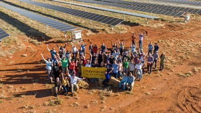 Australia's first solar garden prepares for its harvest