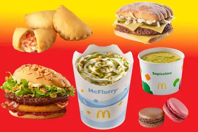 McDonald's introduces 10 new items on average in each European market