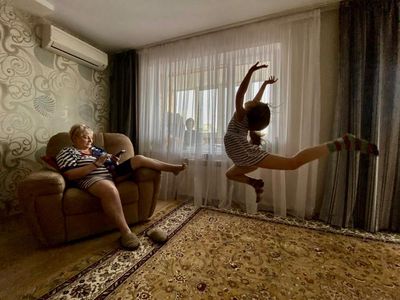 ‘My mother never sat idle. My daughter is equally energetic’: Olga Ivanova’s best phone picture