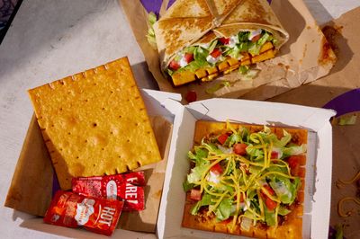 Taco Bell's Big-Cheez-It menu is loaded with fat and more salt than most people should have in a day