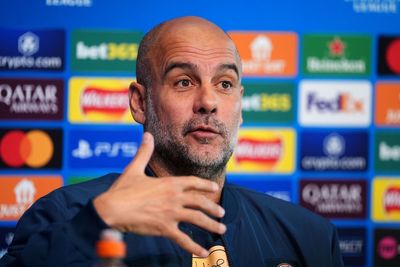 Pep Guardiola insists Manchester City clash with Arsenal is not title decider