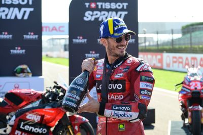 MotoGP Emilia Romagna GP: Bagnaia closes points gap to Martin with sprint win