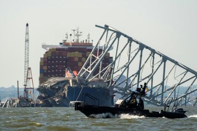 FBI Agents Board Vessel Linked To Ship That Caused Baltimore Bridge Collapse