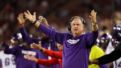 TCU Coach Sonny Dykes Ejected vs. SMU After Two Unsportsmanlike Conduct Penalties