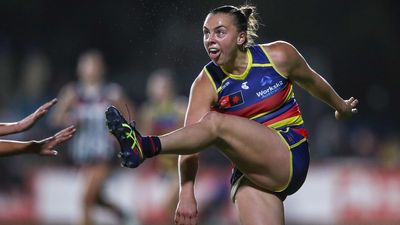 Crows crush Essendon to go top of AFLW ladder