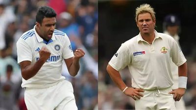 Ravichandran Ashwin equals Shane Warne's 18-year-old record in Tests