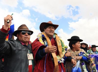 Bolivia: protest march by ex-president’s supporters reflects split at heart of left