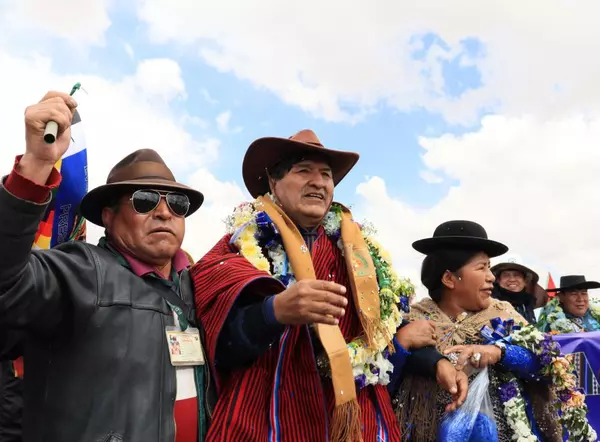 Bolivia: protest march by ex-president’s supporters reflects split at heart of left