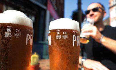 British beer drinkers, face the truth: a pint is too big, a half is too small – all hail the two-thirds measure