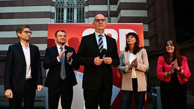 Scholz's party fends off far-right AfD in German state vote