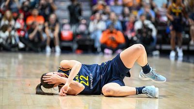 Caitlin Clark Suffered a Black Eye in Her First WNBA Playoff Game vs. Sun