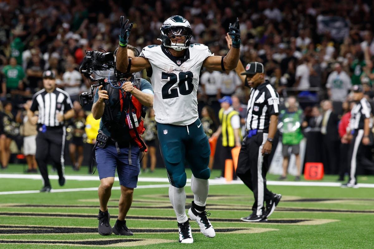 Saquon Barkley Named NFL's No. 1 Player by Peers After Eagles Debut