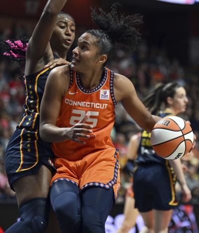 Alyssa Thomas Leads Connecticut Sun To Victory In Game 1