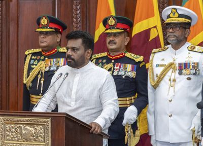 Anura Kumara Dissanayake takes oath as Sri Lanka’s next president