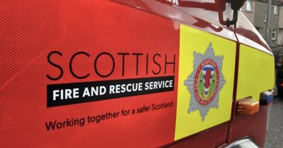 Fire crews tackling blaze at 'derelict hotel' near Falkirk