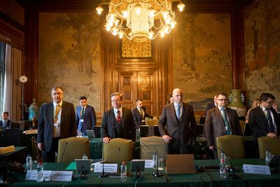 Ukraine accuses Russia of seeking to illegally control strategic sea as arbitration hearings open