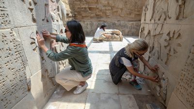 2,700-year-old shields and helmet from ancient kingdom unearthed at castle in Turkey