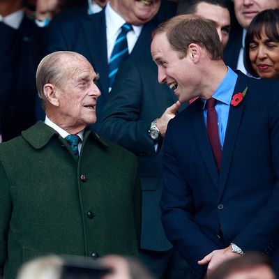 Prince Philip Started a Very Niche, Mustard-Based Prank With His Grandchildren