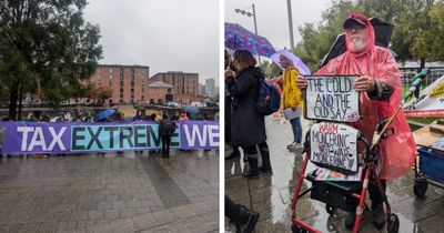 ‘They won’t vote Labour again’: Pensioners fume at Keir Starmer at conference protest