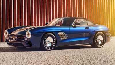 Horrible: This Mercedes 300SL Tribute