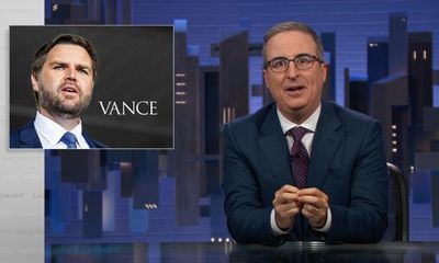 John Oliver on JD Vance’s Springfield claims: ‘He’s pretty good at parroting racist lies’