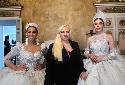 El Chapo's Wife, Emma Coronel, and his Lawyer Rocks the Milan Runway in Bridal Couture