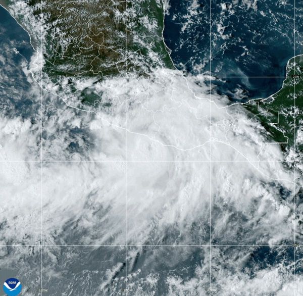 John rapidly strengthens into a hurricane off southern Mexico's Pacific coast