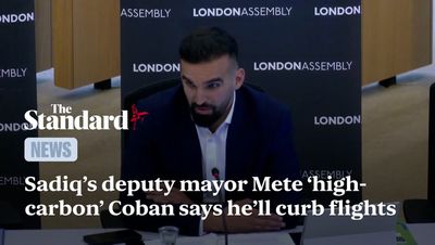 Sadiq Khan's deputy mayor for environment pledges to curb plane trips after clocking up 40,000 air miles