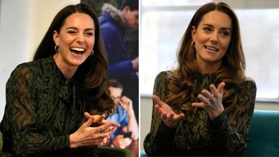 Kate Middleton's khaki leopard print dress styled with knee high boots was a striking look that deserves another moment to shine