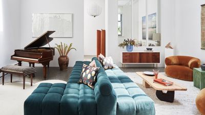 10 Living Room Sofa Ideas — From Low-Slung to Shapely Silhouettes, and Styling Your Sofas Back-to-Back