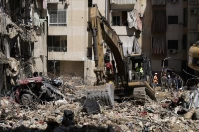 Israeli Strike In Beirut Kills Six, Injures 15