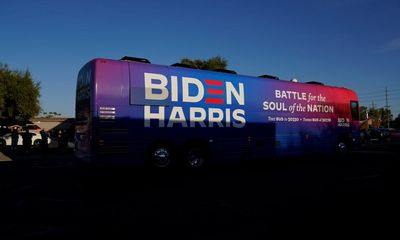 Texas jury finds one ‘Trump Train’ driver liable for encircling 2020 Biden-Harris bus