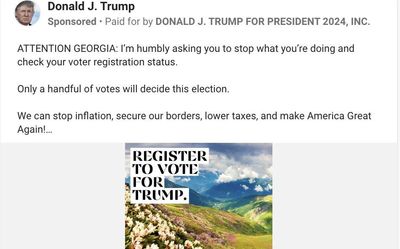 Trump Ad Targeting the State of Georgia Mistakenly Uses Photo of the Country of Georgia Instead