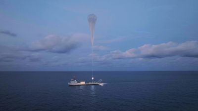 Space Perspective completes 1st uncrewed balloon flight to the edge of Earth's atmosphere (video)