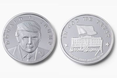 Trump Is Selling Silver Coins With His Likeness for Three Times Their Actual Value