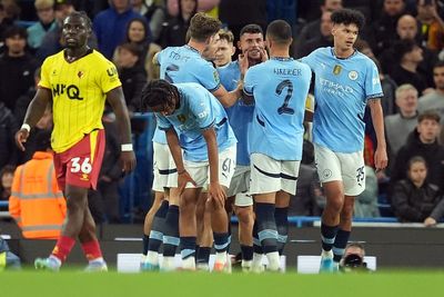 Much-changed Manchester City see off Watford in Carabao Cup